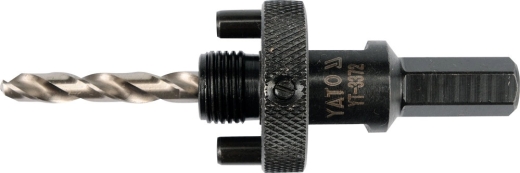 Тримач зі свердлом YATO HEX 5/8" для кільцевих пилок 32 - 210 мм Тримач зі свердлом YATO HEX 5/8" для кільцевих пилок 32 - 210 мм
