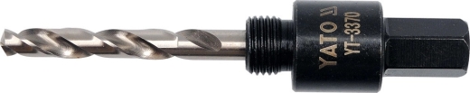 Тримач зі свердлом YATO HEX 1/2" для кільцевих пилок 14-30 мм Тримач зі свердлом YATO HEX 1/2" для кільцевих пилок 14-30 мм