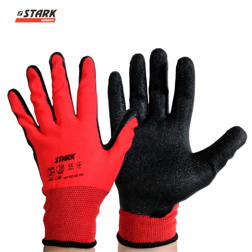 Рукавички Stark «Гейзер-13» з латексним покриттям 5 пар - 1