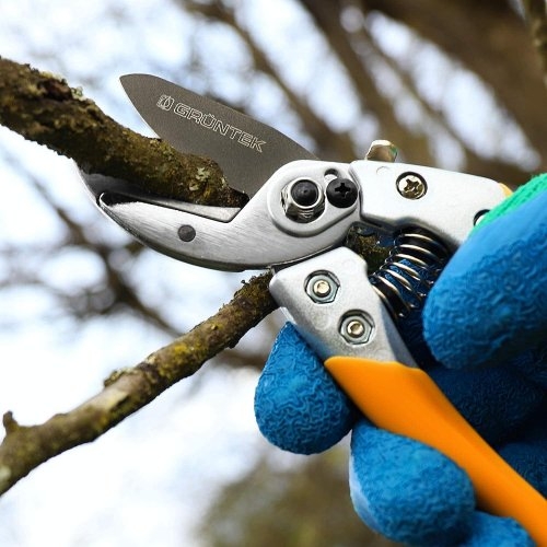 Секатор Gruntek Bussard 295202018 с наковальней - 6