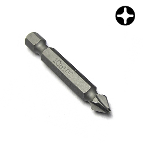 Біта PH2 50 мм TOPTUL 1/4" 2в1 (бита +зенковка для дерева) FWAA0802G - 1