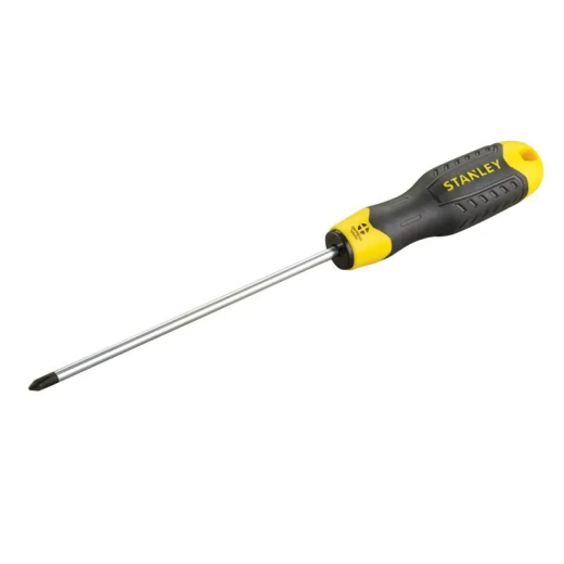 Викрутка Cushion Grip під шліц Ph1 з довжиною жала 150 мм STANLEY 0-64-933 - 1