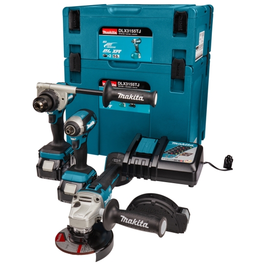 Набір інструментів Makita DLX3155TJ (DDF486, DTD153, DGA504) Набір інструментів Makita DLX3155TJ (DDF486, DTD153, DGA504)