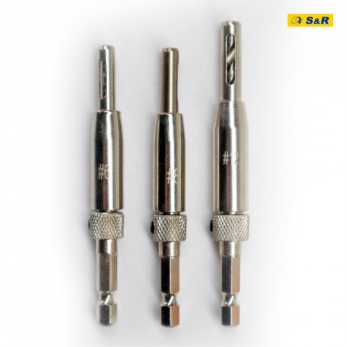 Набір свердл столярних по дереву S&R Meister 3 шт. - 3