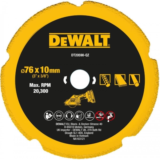 Диск алмазний DeWALT DT20590 - 1