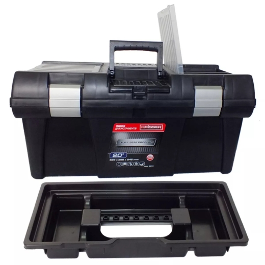 Ящик для інструментів Haisser Staff Semi Profi Alu 20 (90015) Ящик для інструментів Haisser Staff Semi Profi Alu 20 (90015)