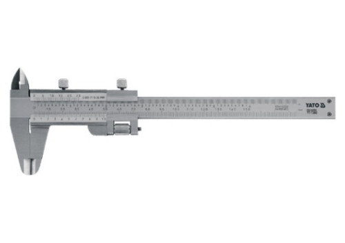 Штангенциркуль YATO YT-7200 L= 150 мм, точність ± 0,02 мм Штангенциркуль YATO YT-7200 L= 150 мм, точність ± 0,02 мм