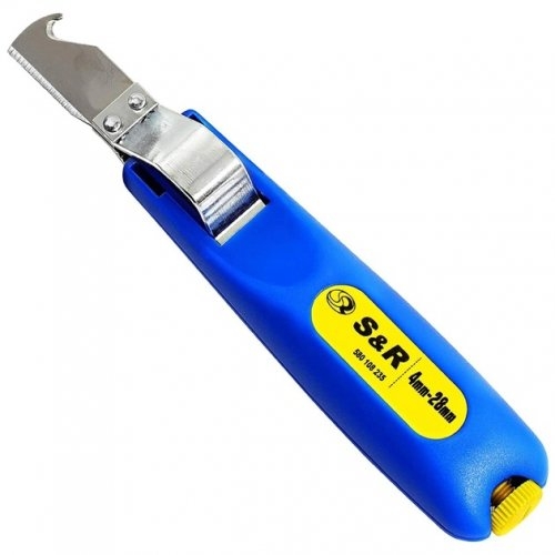 Знімач ізоляції з ножем S&R 175 мм Знімач ізоляції з ножем S&R 175 мм