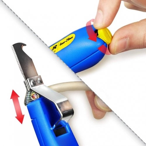 Знімач ізоляції з ножем S&R 175 мм - 2 Знімач ізоляції з ножем S&R 175 мм - 2