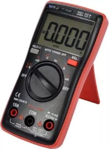 Мультиметр Yato True RMS LCD 6000 (YT-73096) - 2