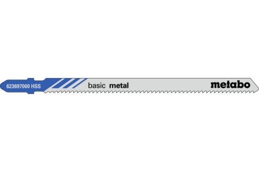 Лобзикове полотно Metabo Basic Metal T 318 B, 5 шт 623697000 Лобзикове полотно Metabo Basic Metal T 318 B, 5 шт 623697000