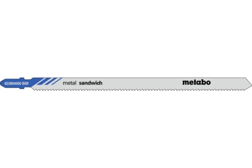 Лобзикове полотно Metabo Sandwich Metal Т 718 BF, 5 шт 623604000 Лобзикове полотно Metabo Sandwich Metal Т 718 BF, 5 шт 623604000