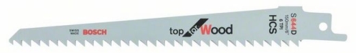 Сабельное полотно по дереву Bosch Top for Wood S 644 D, 5 шт Сабельное полотно по дереву Bosch Top for Wood S 644 D, 5 шт