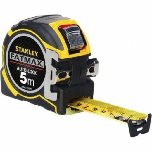 Рулетка Stanley XTHT0-33503 5 м (16`) х 32 мм "FATMAX AUTOLOCK" знімний гачок - 1