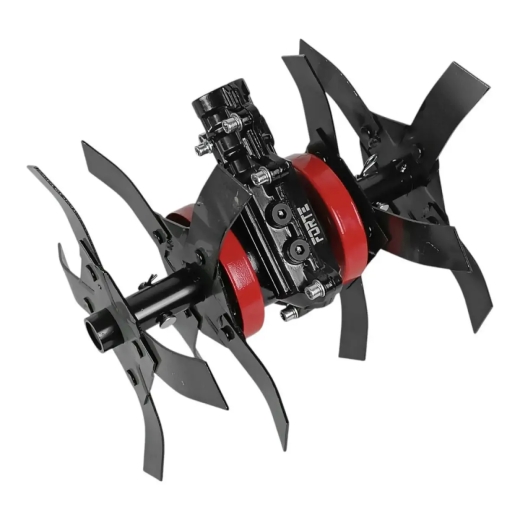 Насадка-культиватор для мотокоси Forte YK-W009 28 мм - 6