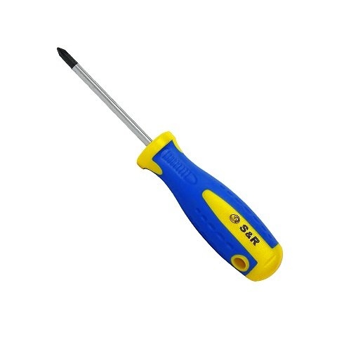 Отвертка S&R серии S2 с профилем PZ1 х 75 мм (250085082) Отвертка S&R серии S2 с профилем PZ1 х 75 мм (250085082)
