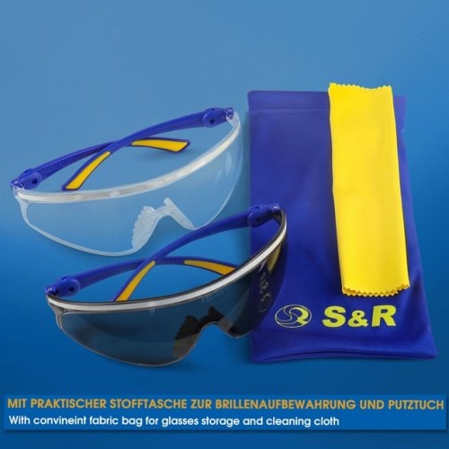 Очки защитные S&R набор 2 шт. - 6