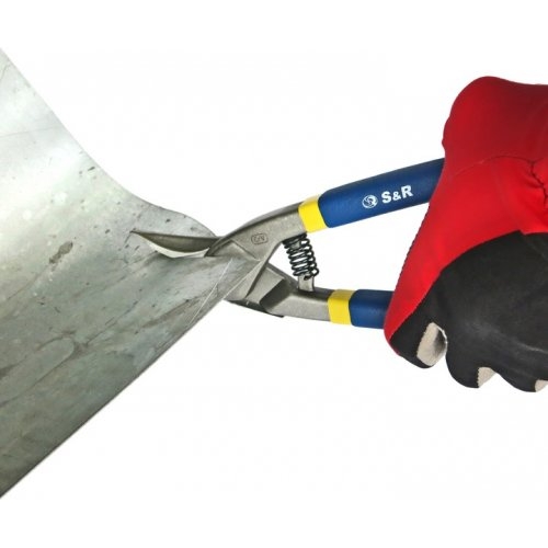 Ножницы по металлу S&R 260 мм выкружные - 3