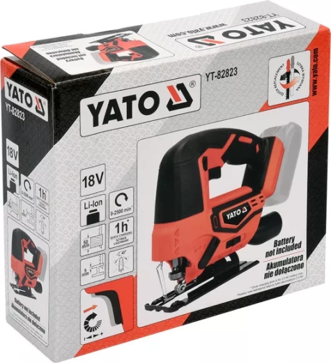 Лобзик аккумуляторный Yato YT-82823 (без аккумулятора и ЗУ) - 2
