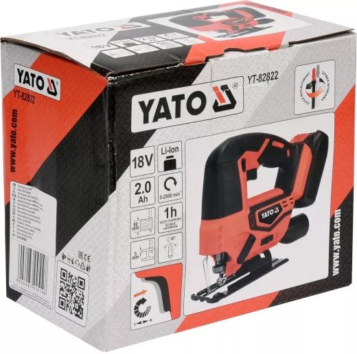 Аккумуляторный лобзик Yato YT-82822 - 2