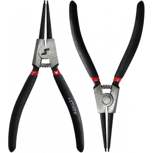 Съемник стопорных колец Stark 180 мм (прямые/разжимания) - 4