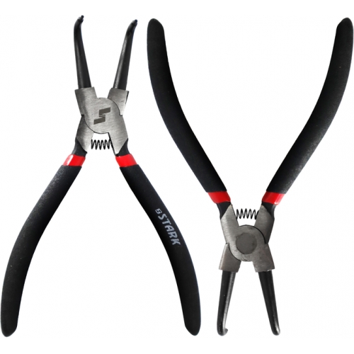 Съемник стопорных колец Stark 180 мм (загнутые/сжатие) - 4
