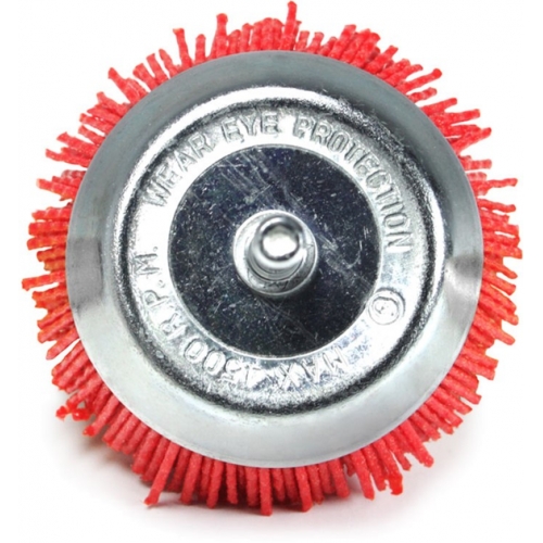 Щетка чашечная S&R D75 мм нейлоновая - 3