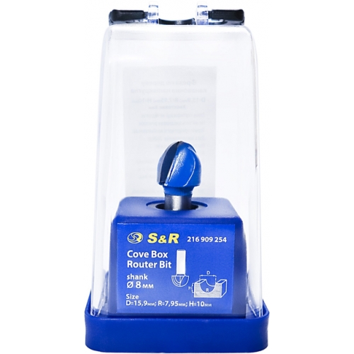 Фреза для деревини канавочна S&R 15,9х7,95х10 мм - 4