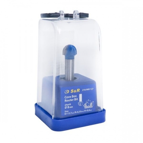 Фреза для древесины галтельная S&R 12,7х6,35х9,4 мм - 3