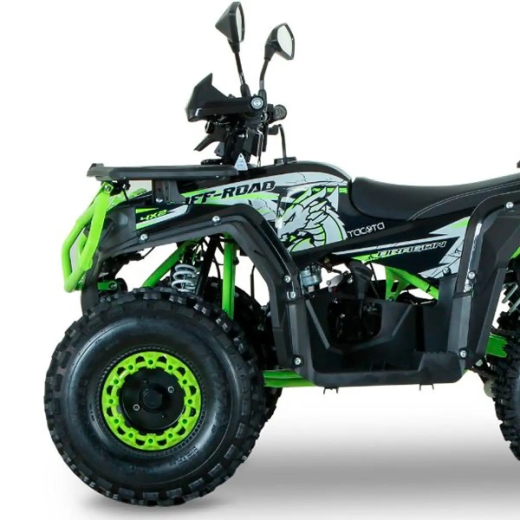 Квадроцикл акумуляторний FORTE FFP1500 чорно-зелений - 3