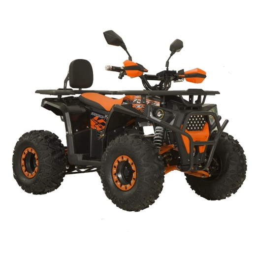 Квадроцикл акумуляторний FORTE ATV1500G чорно-помаранчевий - 1