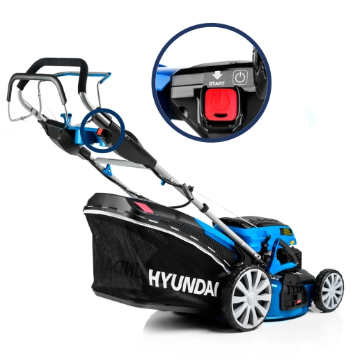 Самоходная газонокосилка бензиновая Hyundai L 5620SE с электростартером - 1