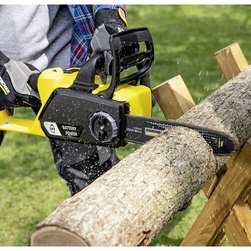 Аккумуляторная цепная пила Karcher CNS 18-30 Battery + Быстрозарядный комплект + Аккумулятор (9.611-915.0) - 4