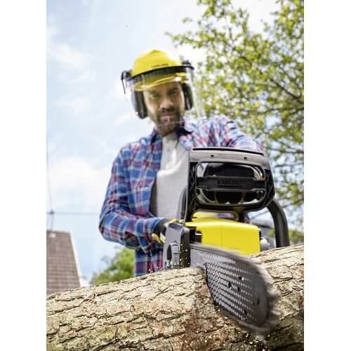 Аккумуляторная цепная пила Karcher CNS 18-30 Battery + Быстрозарядный комплект + Аккумулятор (9.611-915.0) - 3