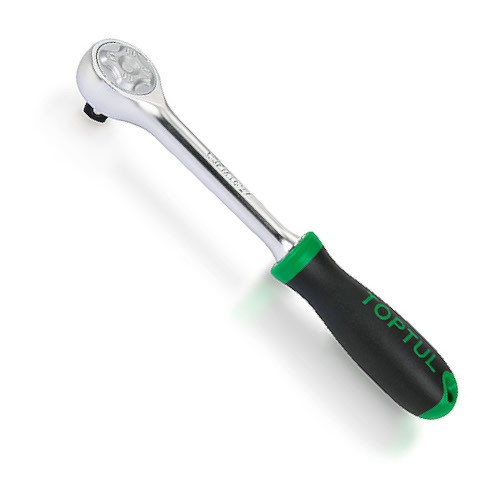 Трещотка TOPTUL 1/4" 72 зуба 145 мм круговой переключатель CJFM0815 Трещотка TOPTUL 1/4" 72 зуба 145 мм круговой переключатель CJFM0815