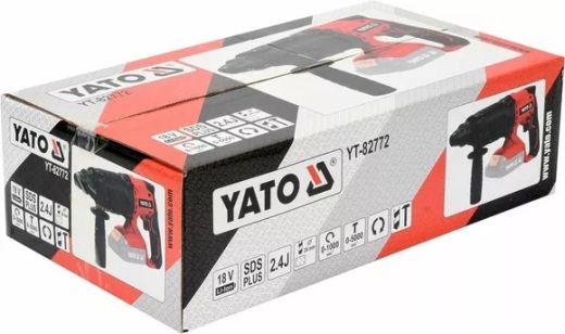 Перфоратор акумуляторний Yato YT-82772 SDS-Plus без АКБ та ЗП - 2