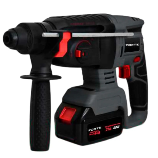 Набор аккумуляторных инструментов Forte CDR-21PROMO, AG 21-125, RH-26 - 2