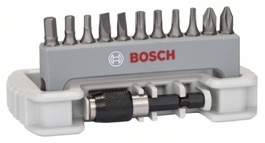 Набір біт Bosch Extra-Hart x 25 мм, 12 шт Набір біт Bosch Extra-Hart x 25 мм, 12 шт