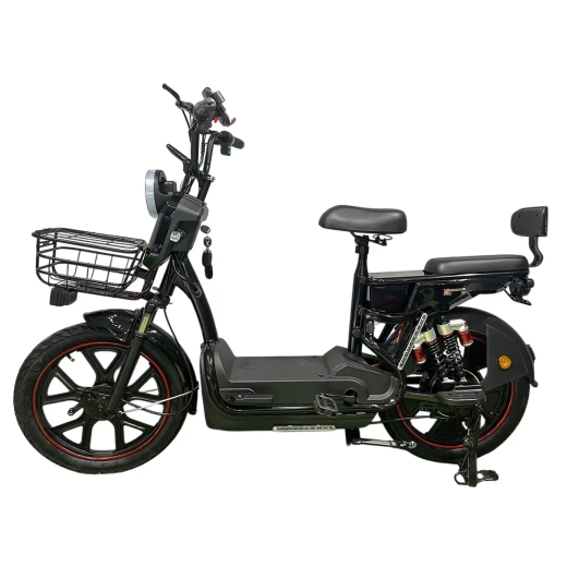 Скутер акумуляторний Forte GLORY Чорний - 1