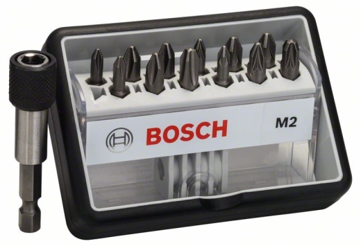 Набор бит Bosch Robust Line Extra-Hart M2, 13 шт Набор бит Bosch Robust Line Extra-Hart M2, 13 шт