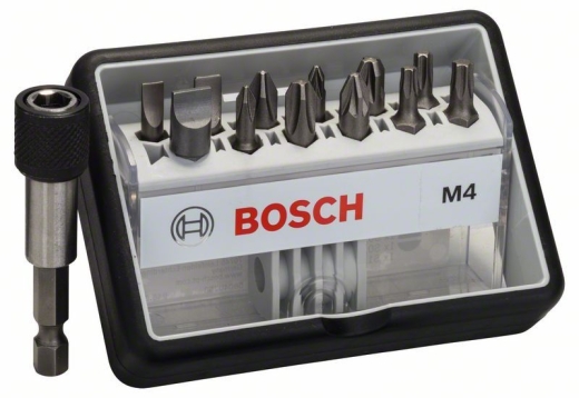 Набір біт Bosch Robust Line Extra-Hart M4, 13 шт Набір біт Bosch Robust Line Extra-Hart M4, 13 шт