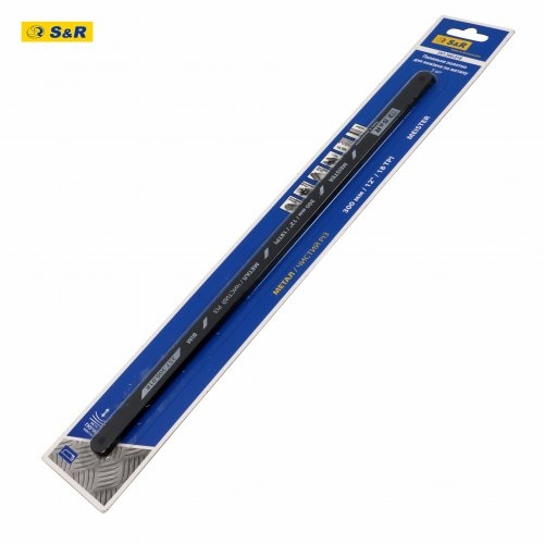 Полотно пилочное для ножовки S&R Meister 300 мм 18 TPI по металлу 5 шт - 5