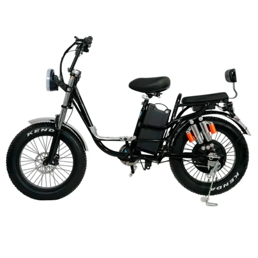 Велоскутер акумуляторний Forte BKE-500, чорний - 1