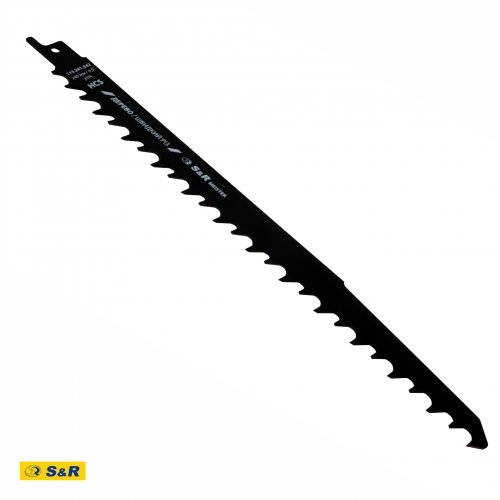 Полотно пиляльне S&R S1542K Meister для шабельної пилки по дереву - 6