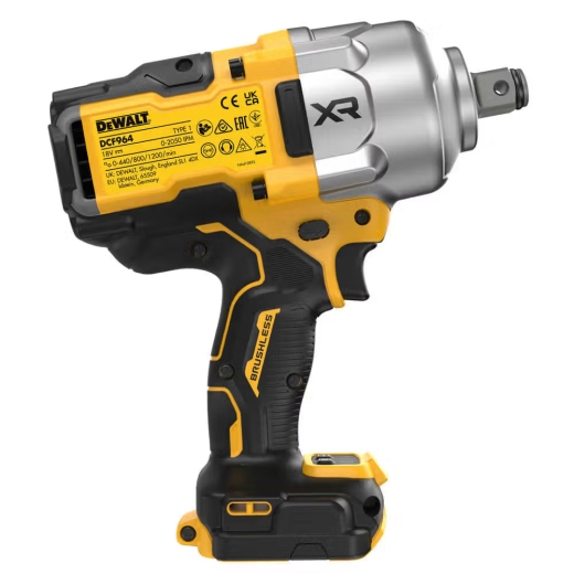 Гайковерт ударный аккумуляторный бесщеточный DeWALT DCF964NT - 2