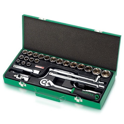 Набор инструмента TOPTUL 1/2" 26 ед. (12-гр.) GCAD2602 Набор инструмента TOPTUL 1/2" 26 ед. (12-гр.) GCAD2602
