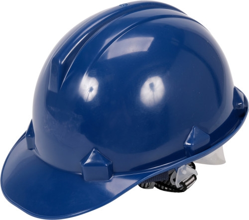 Каска для защиты головы VOREL 74175 синяя из материала HDPE Каска для защиты головы VOREL 74175 синяя из материала HDPE