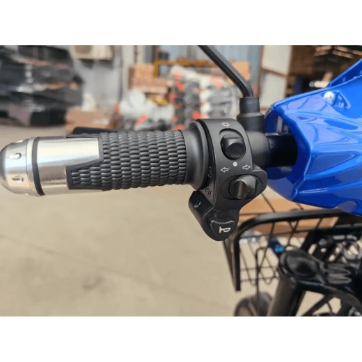 Велоскутер аккумуляторный Forte EM 219 Синий - 3