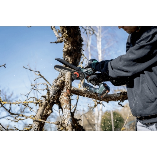 Аккумуляторная цепная пила Metabo MS 18 LTX 15 каркас, 600856850 - 5