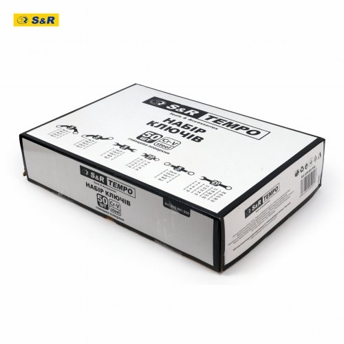 Набор ключей S&R Tempo 50 шт в тканевом чехле - 2